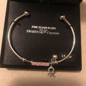 Fine silver plate bracelet